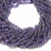 This listing is for the 5 strands of African Amethyst Smooth Roundell (Button) Beads in size of 5 mm approx,,Length: 14 inch